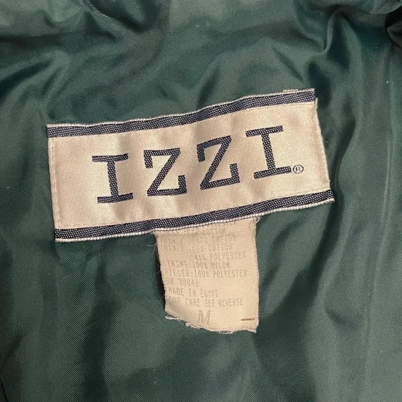 Izzi Vintage 80’s 90’s Western Cowboy Boots Patch Green Purple Jacket Size M - Picture 12 of 16